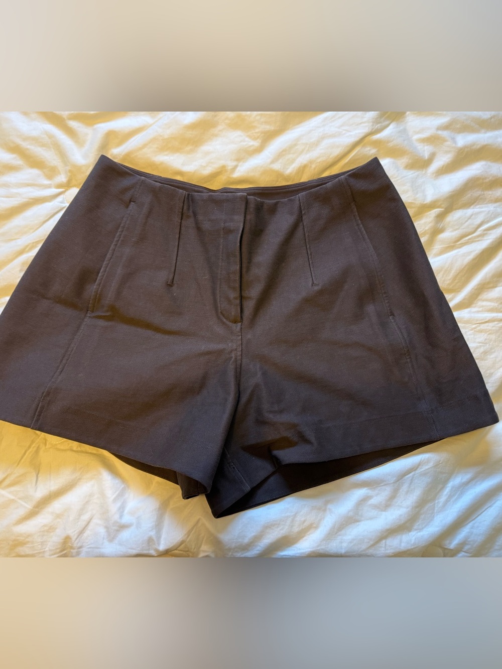 Lululemon High-Rise Brown Women's Tailored Shorts